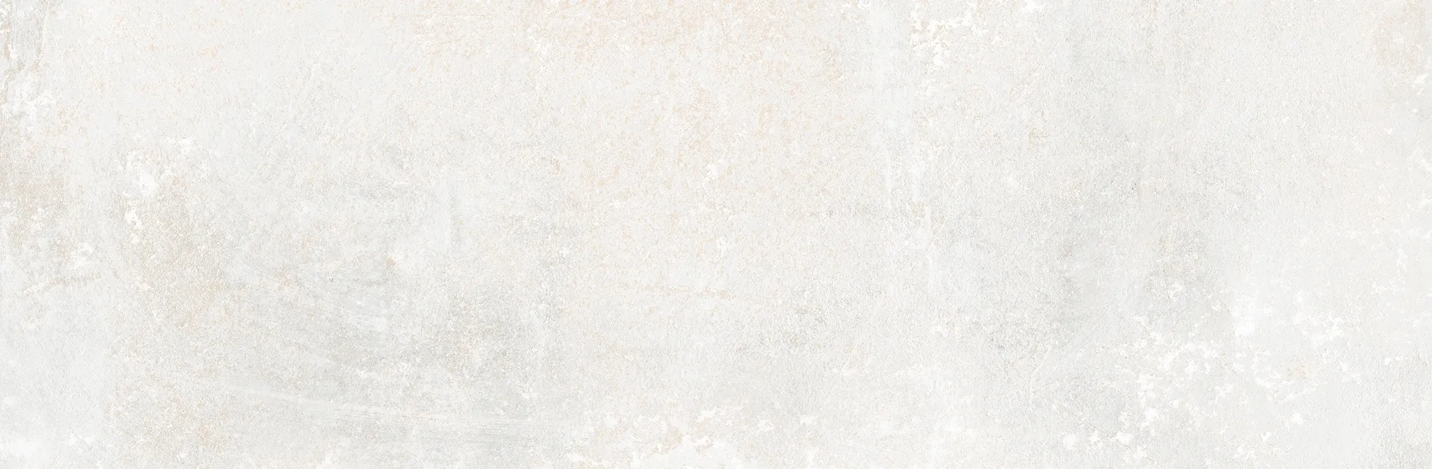Carrelage Effet métal Metalike - 30x90 - Blanc mate