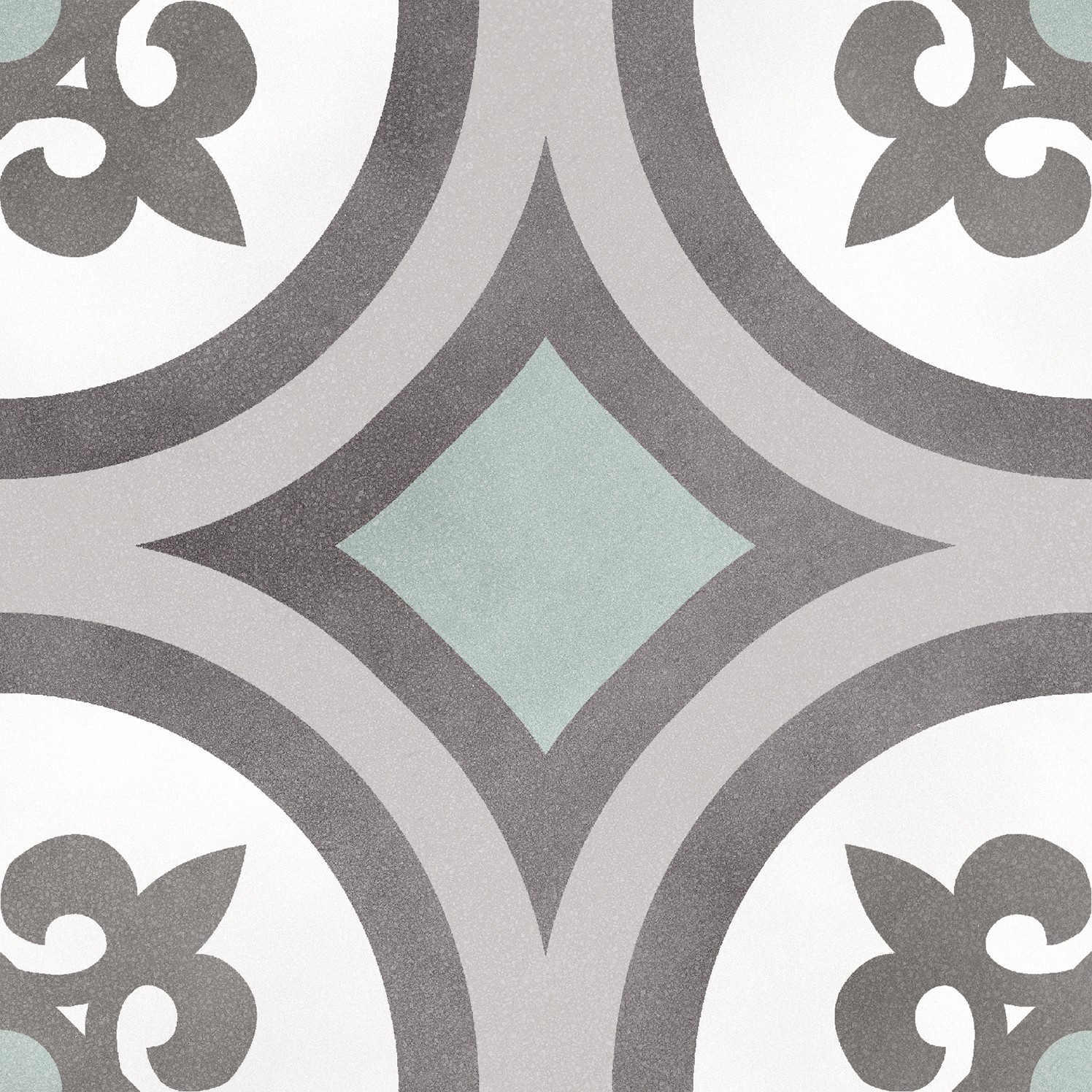 Carrelage Carreaux de ciment Pueblo - Motif Floral