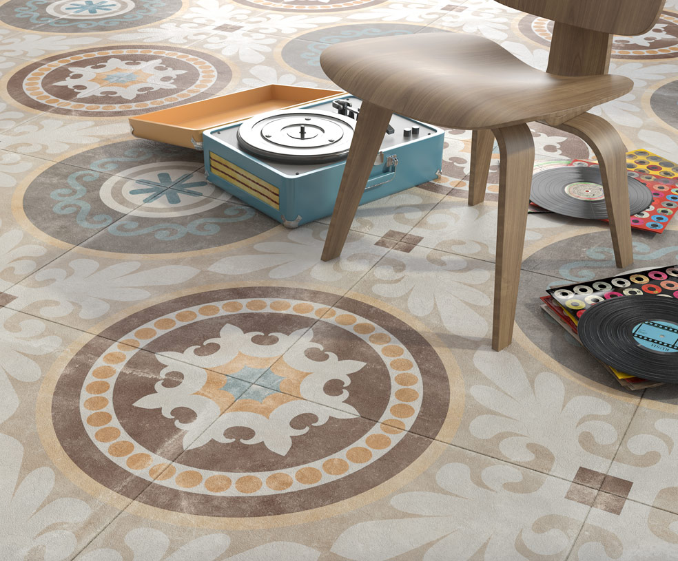 Carrelage Carreaux de ciment Cambera 60X60 2