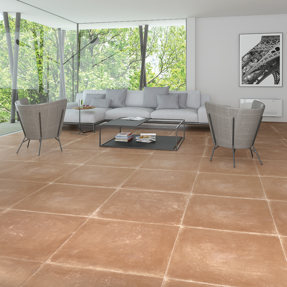 Carrelage Terre cuite Cambera tempo 60x60 2