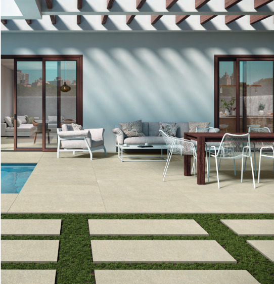 Carrelage imitation pierre Exti antiderapant R11 60x90 cm 2