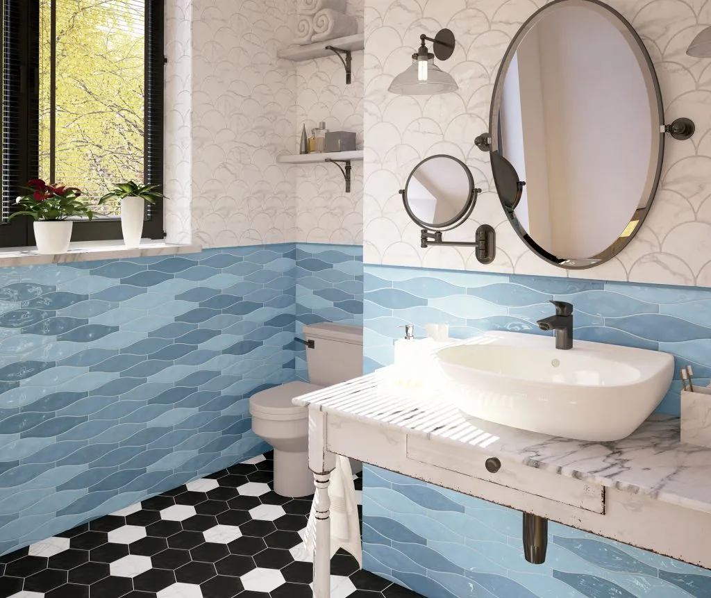 Carrelage Faience murale Rio 7.5x30 cm 2