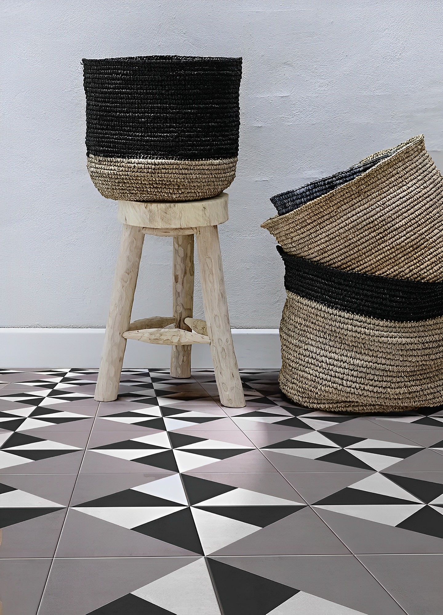 Carrelage Carreaux de ciment Geo motif  20x20 cm 2