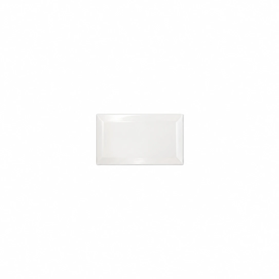 Carrelage carreaux métro Piraci - 7.5X15 - Blanc nacré