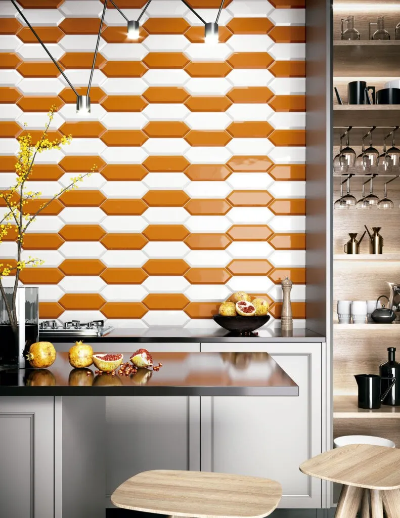 Carrelage hexagonal Plato 10x30 cm 2