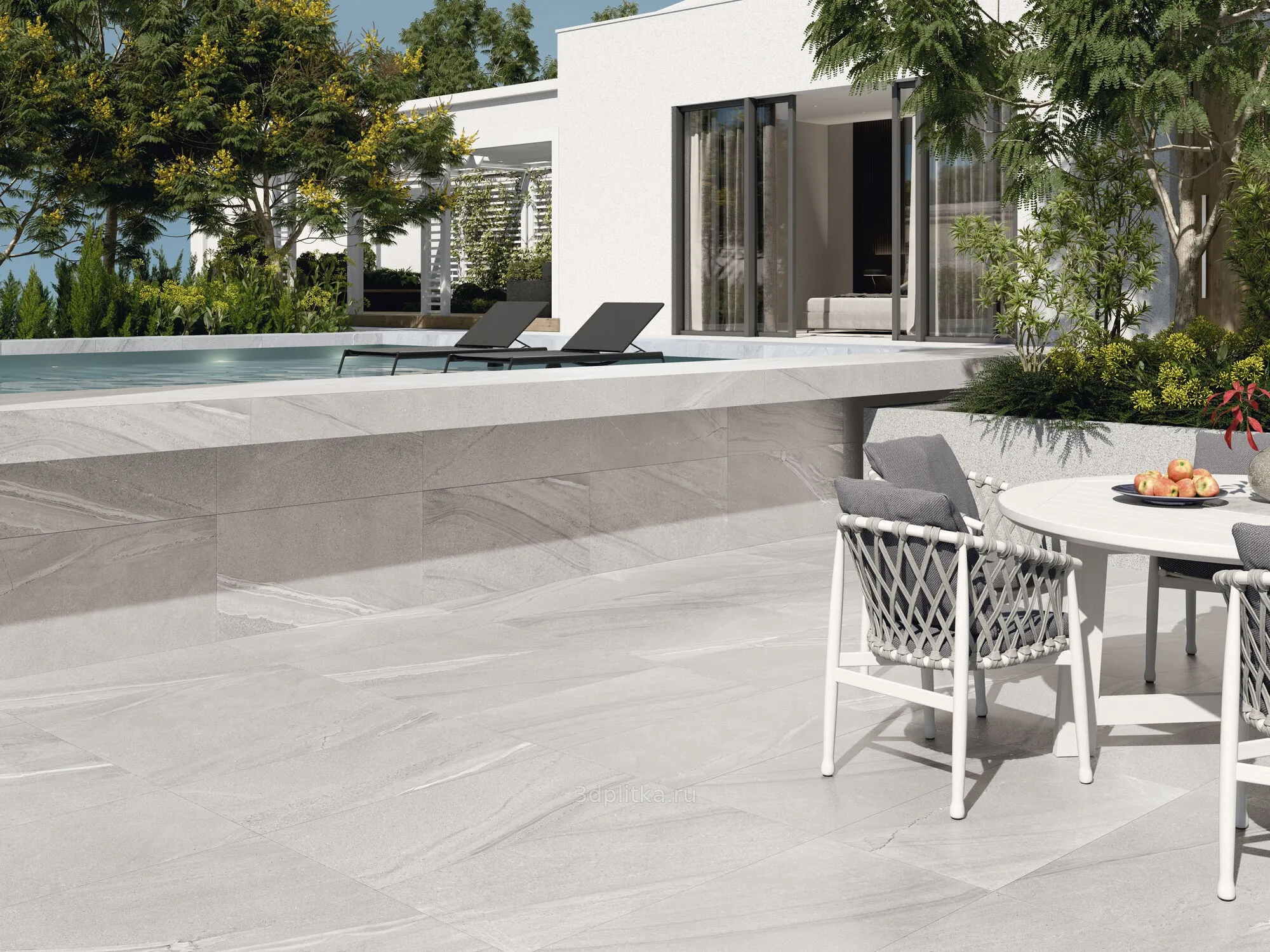 Carrelage Aspect béton  Palma  R-12 60x90 cm 2