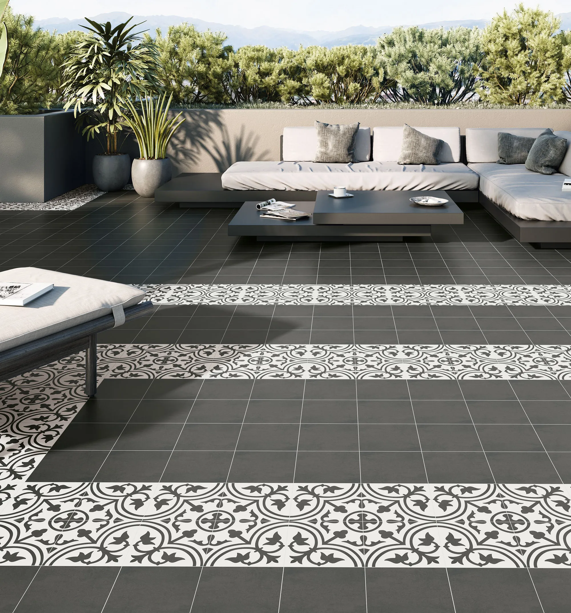 Carrelage carreaux de ciment Villa 20x20 cm 3