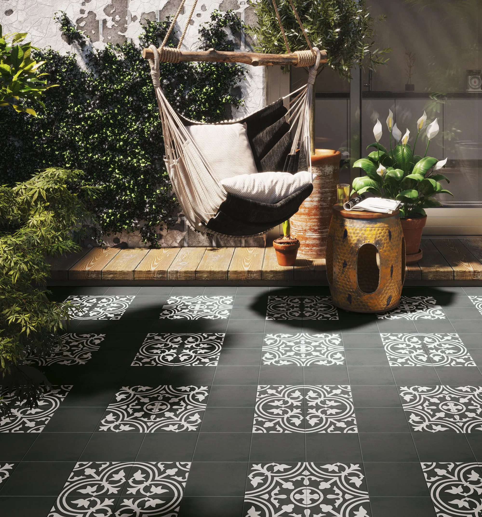 Carrelage carreaux de ciment Villa 20x20 cm 3