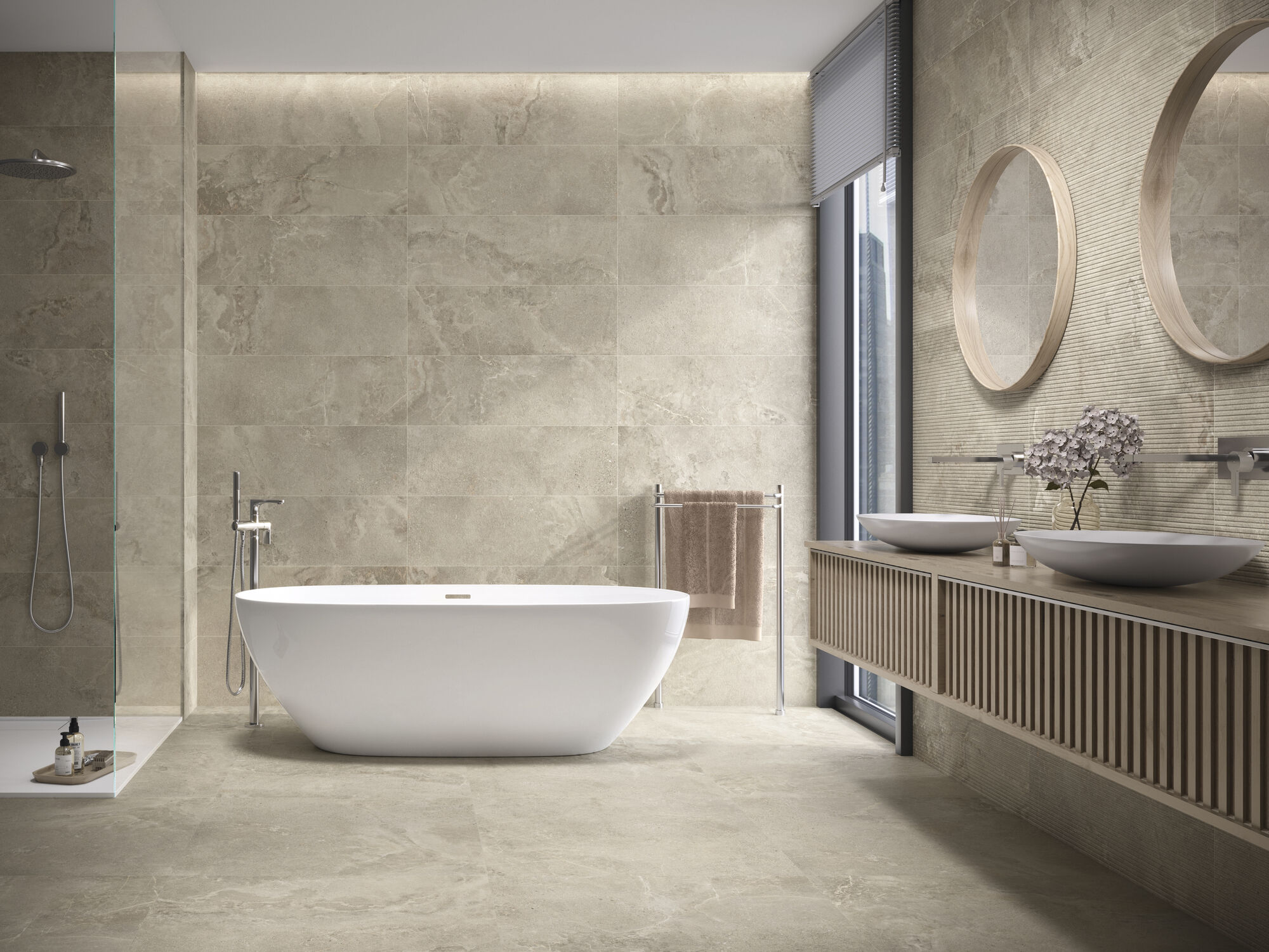 Carrelage Imitation pierre Stone 60x60 cm 2