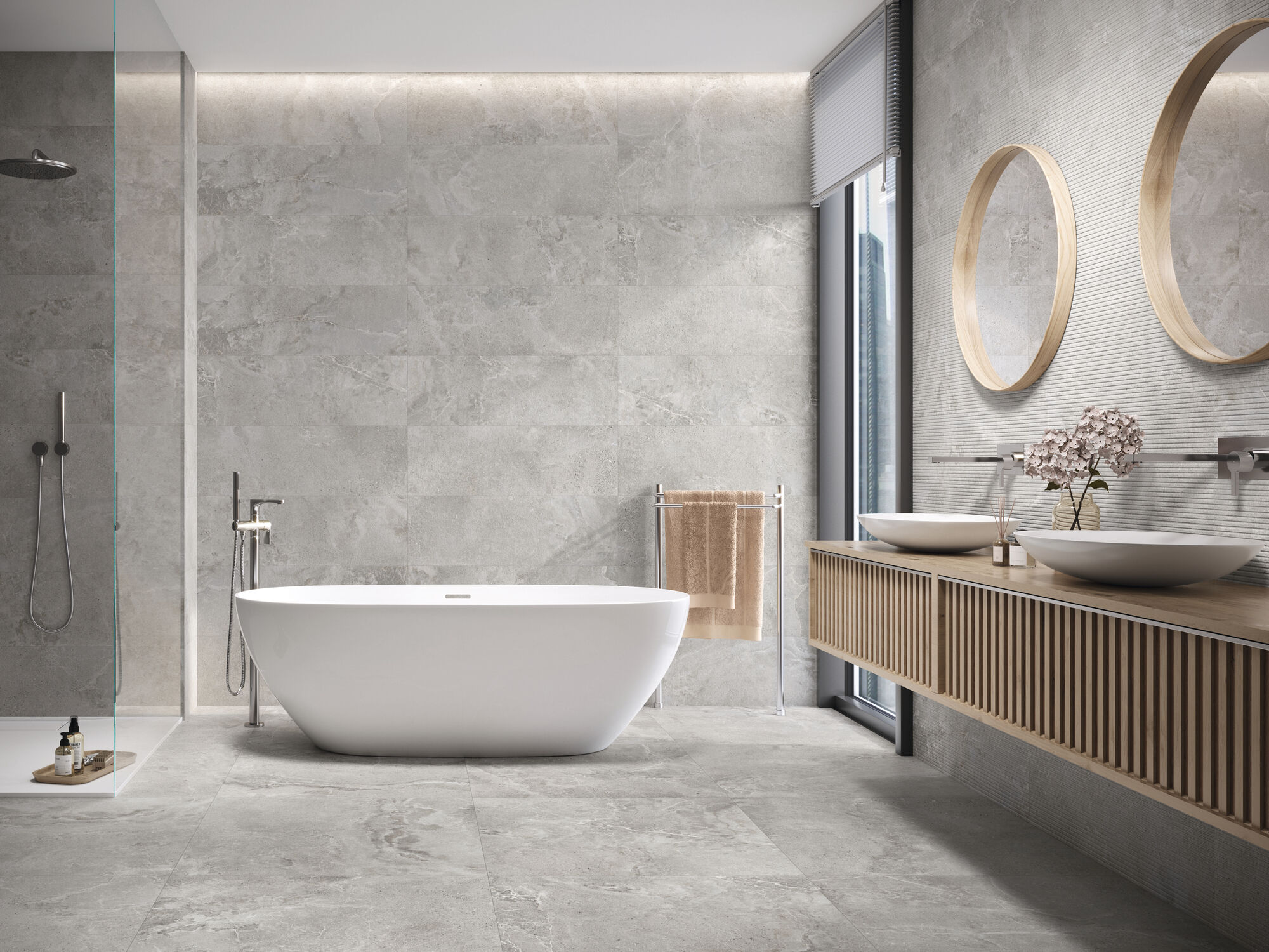 Carrelage Imitation pierre Stone 60x60 cm 2