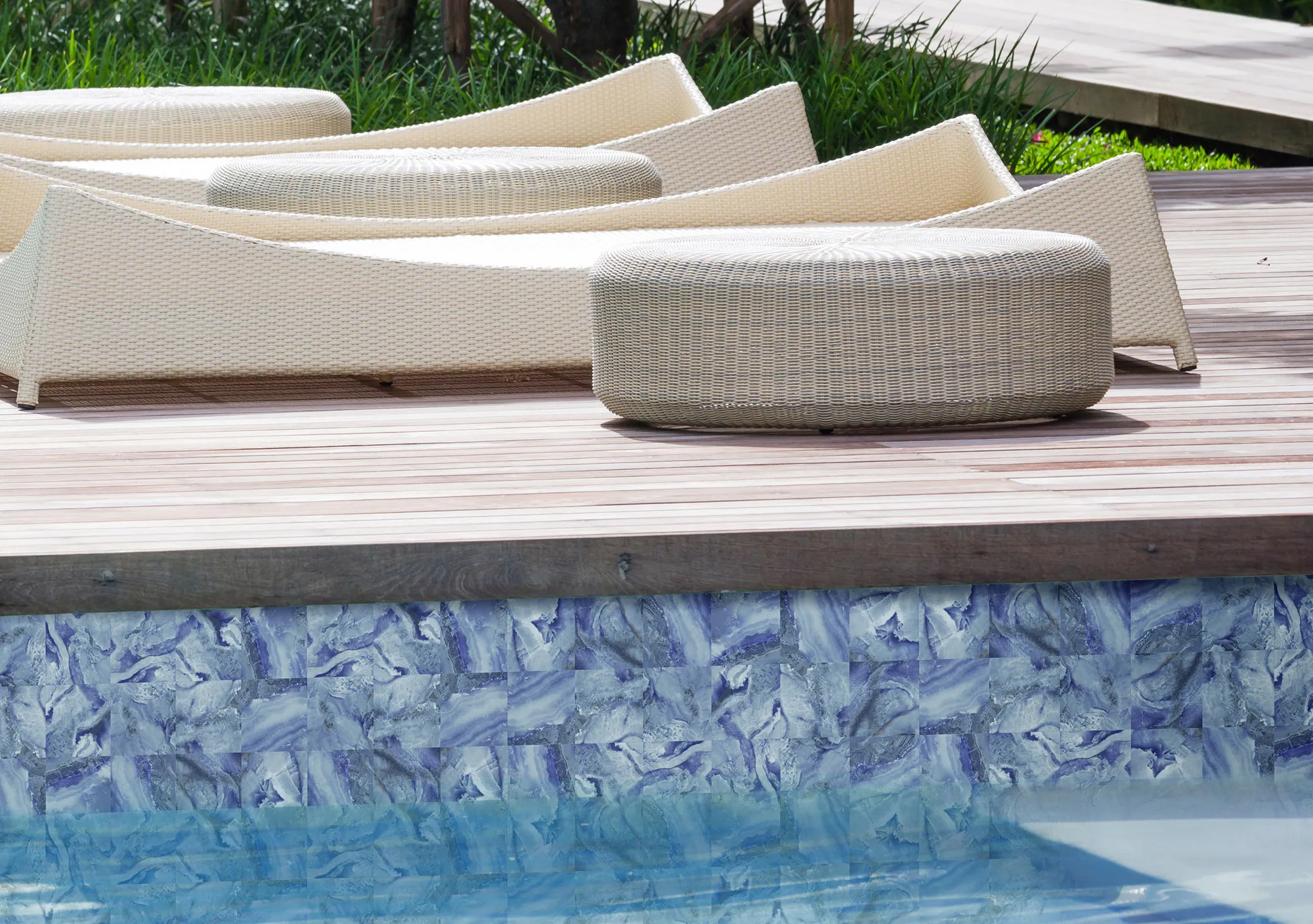 Carrelage Pierre de bali  Monaco 15x15 cm 2