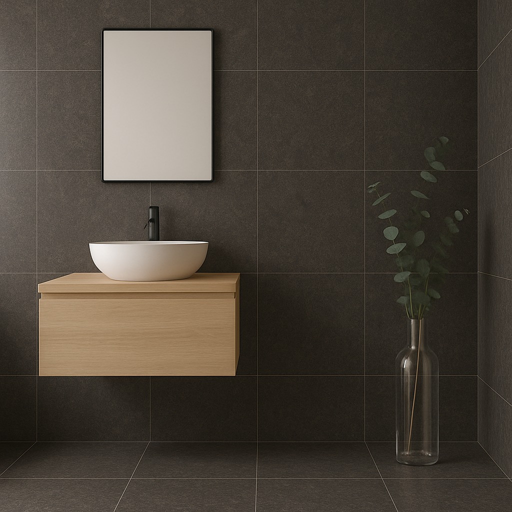 Carrelage Imitation Pierre Crema 80x80 cm 3