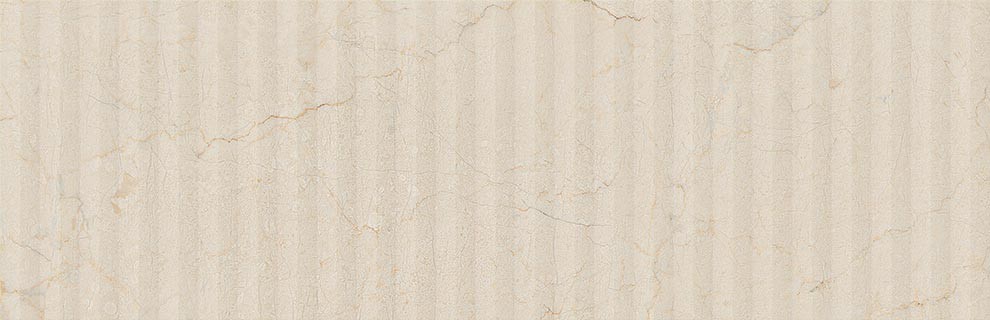 Carrelage Imitation Pierre Crema 32x99 cm - Blanc Marbre