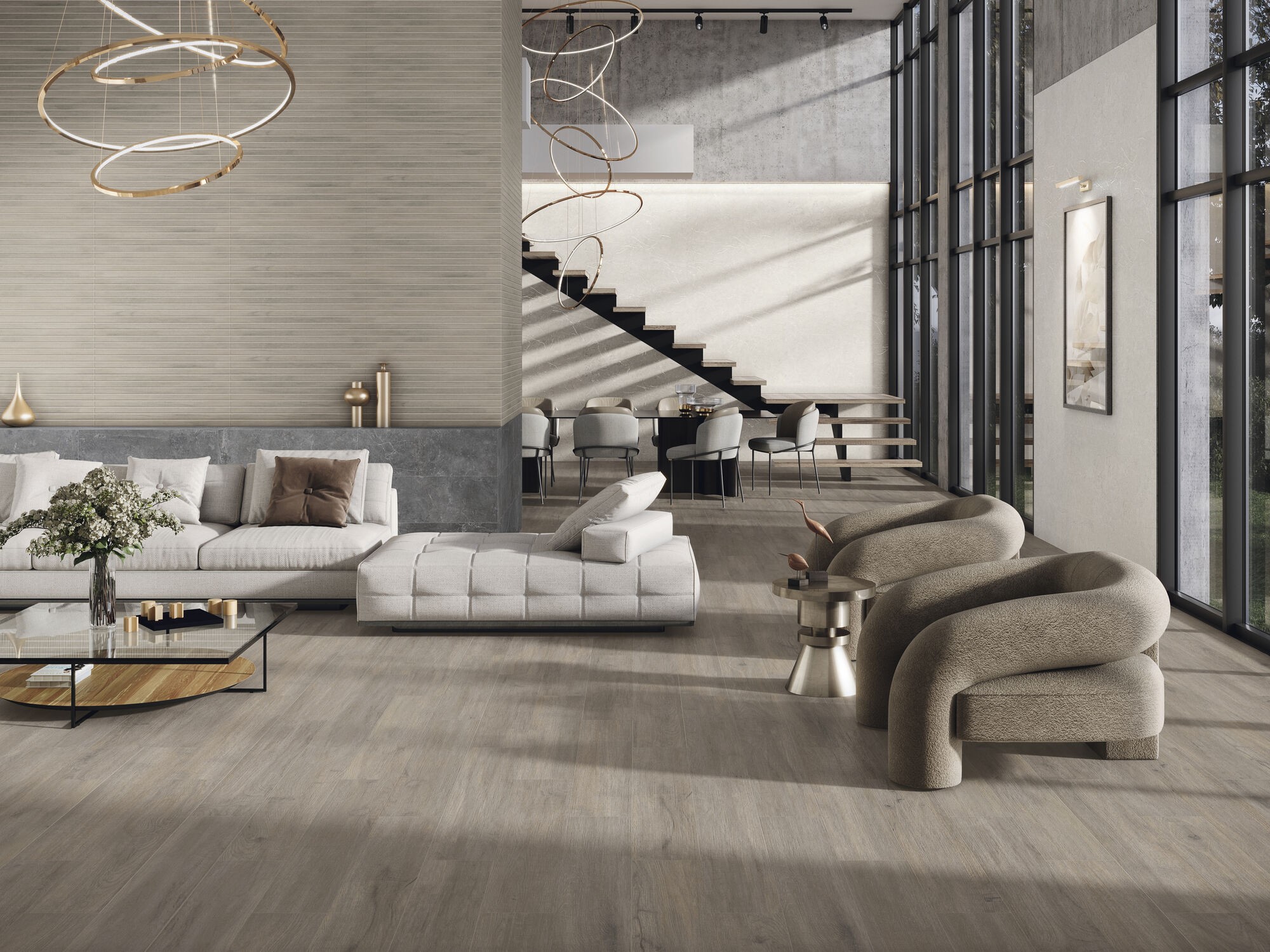 Carrelage imitation parquet Civita 20x120 cm 2