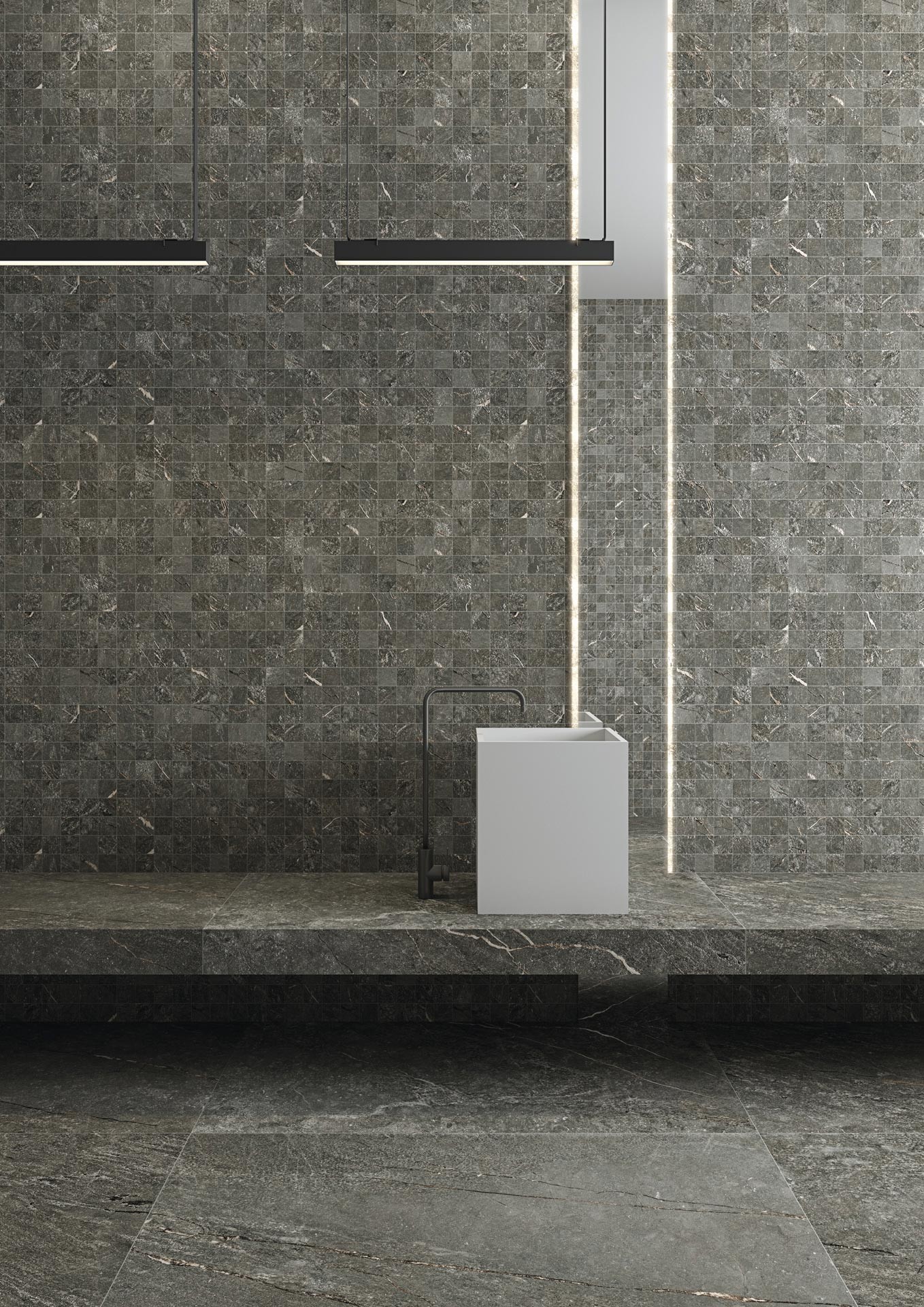 Carrelage imitation pierre Bestana 60x120 cm 2
