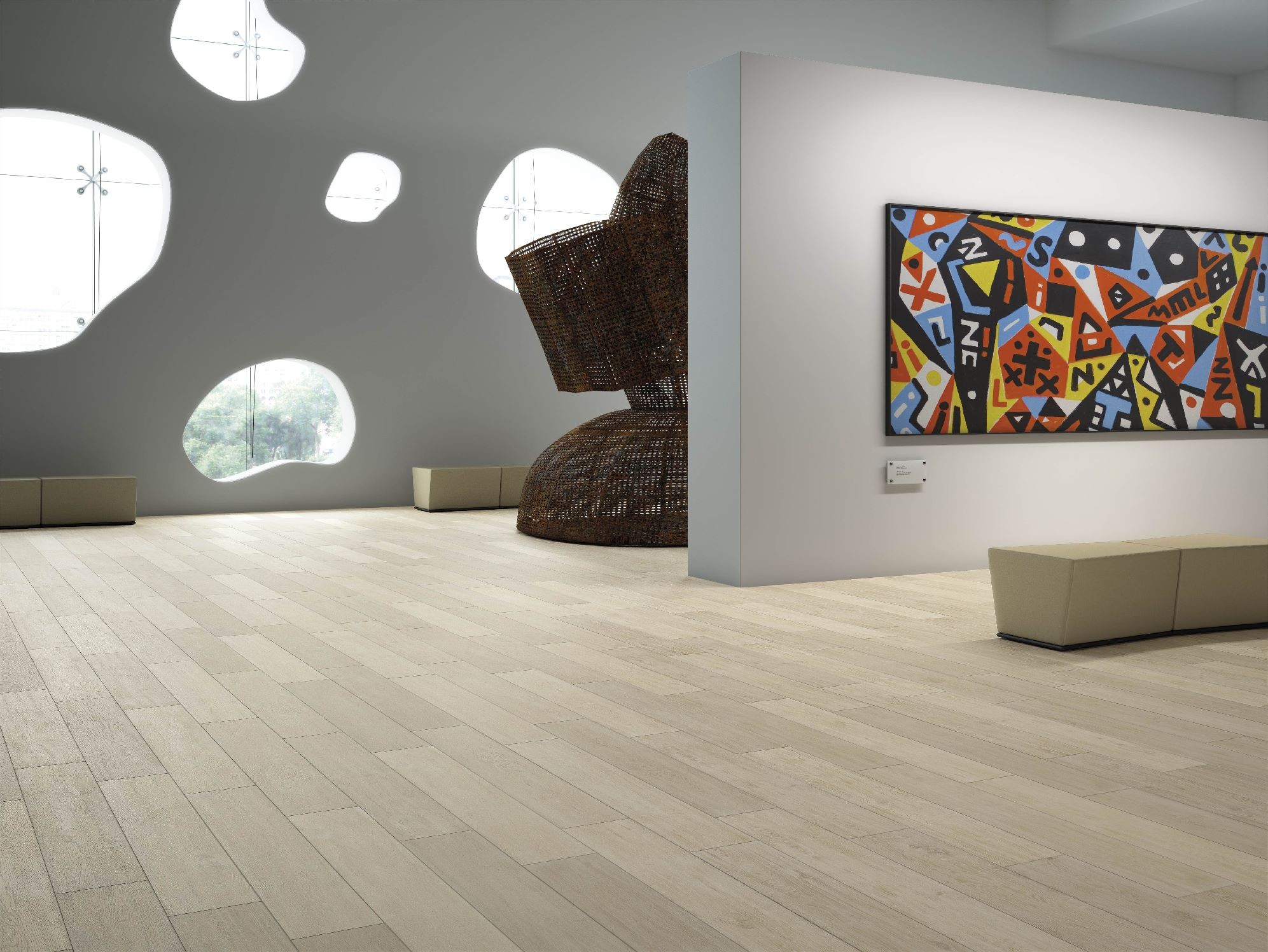 Carrelage Imitation parquet North 20x120 cm 2