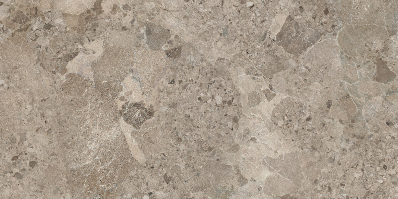 Carrelage imitation pierre avora-posito - 80x80 - Marron - R9