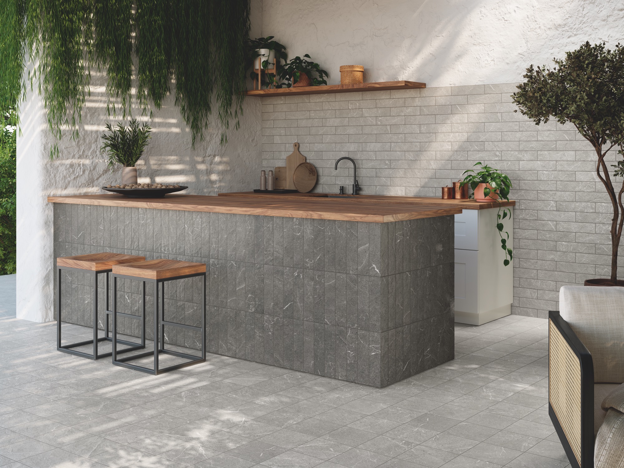 Carrelage imitation pierre Ravenna 7,5x30 2