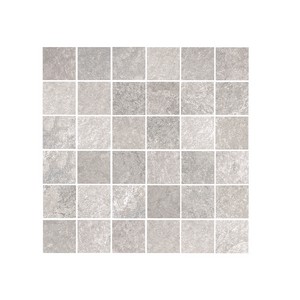 Carrelage imitation pierre Zap - 29x29 Mosaïque - Blanc