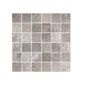 Carrelage imitation pierre Zap - 29x29 Mosaïque - Gris