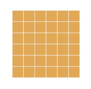 Carrelage Carreaux de ciment color 29x29 cm - Jaune