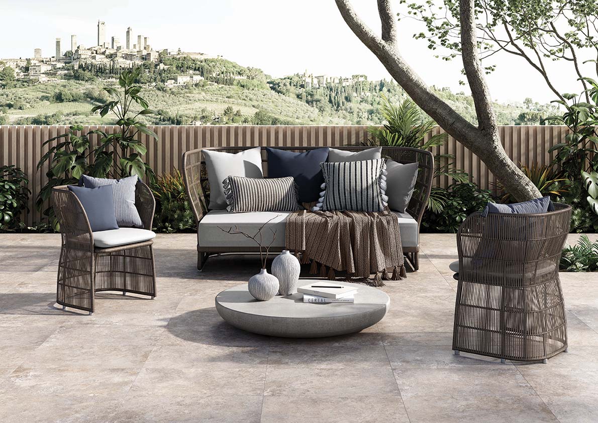Carrelage effet travertin Portofino 60x60 2