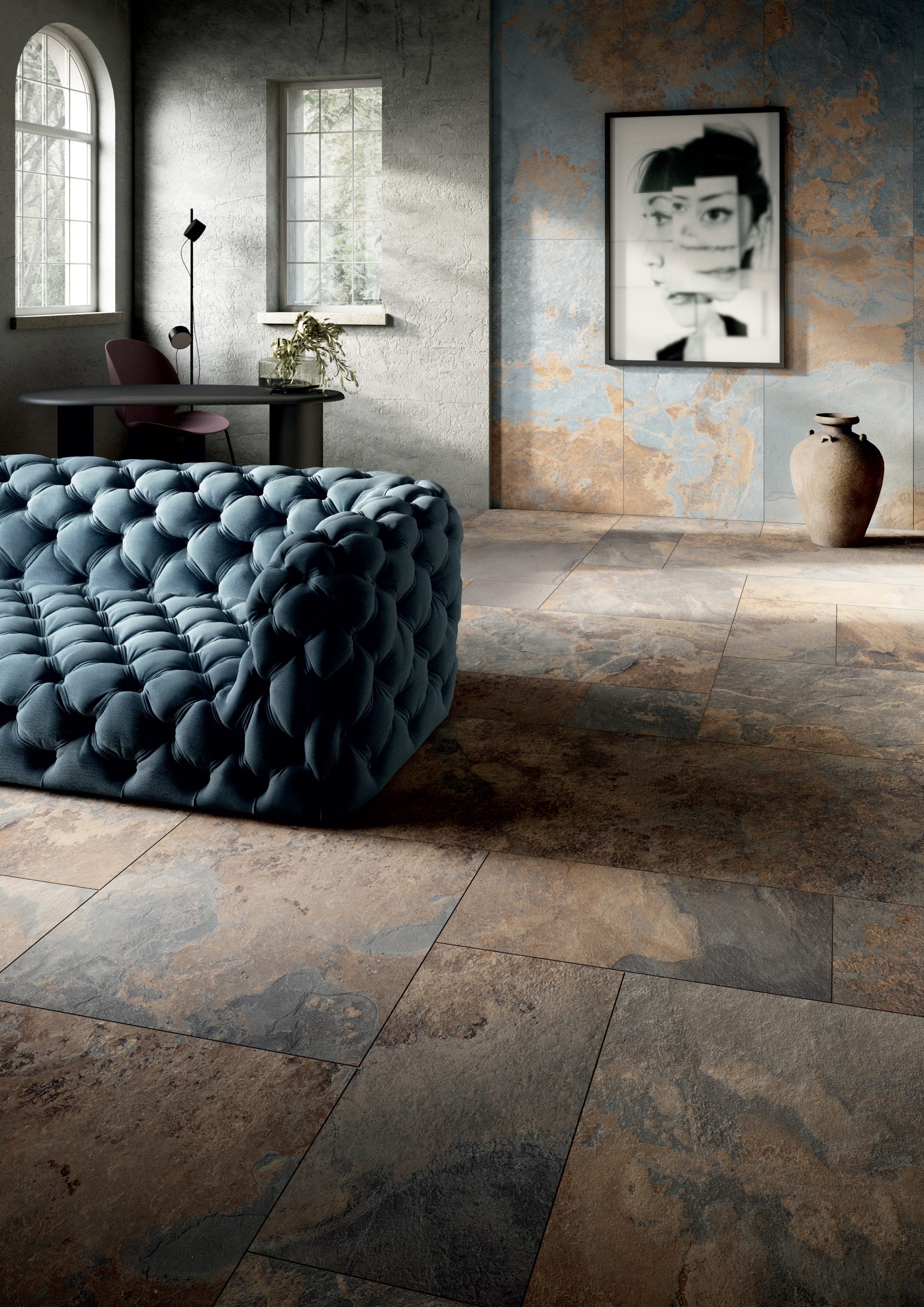 Carrelage effet métal Riviera 60x120 2