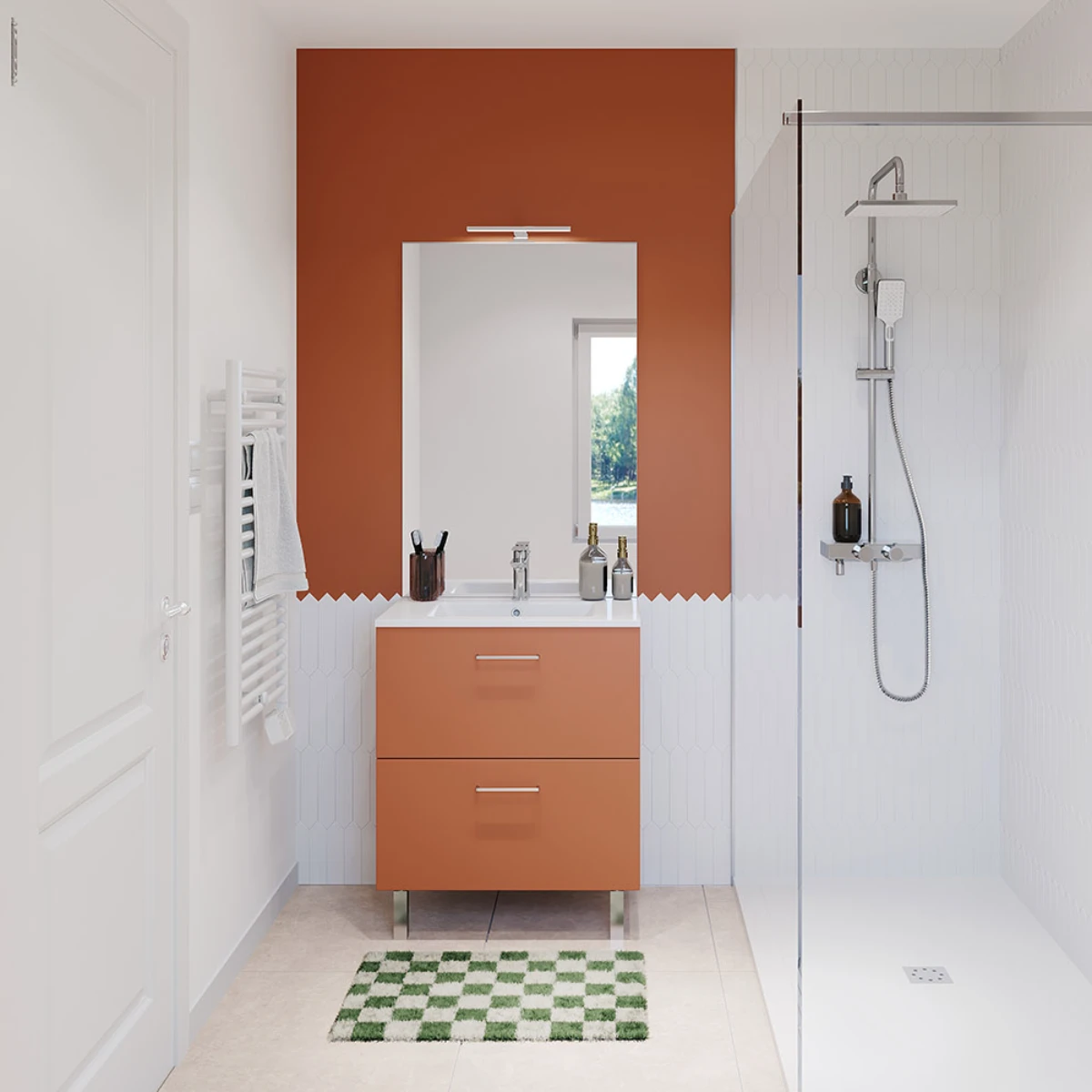 Meuble salle de bain London 60 cm
