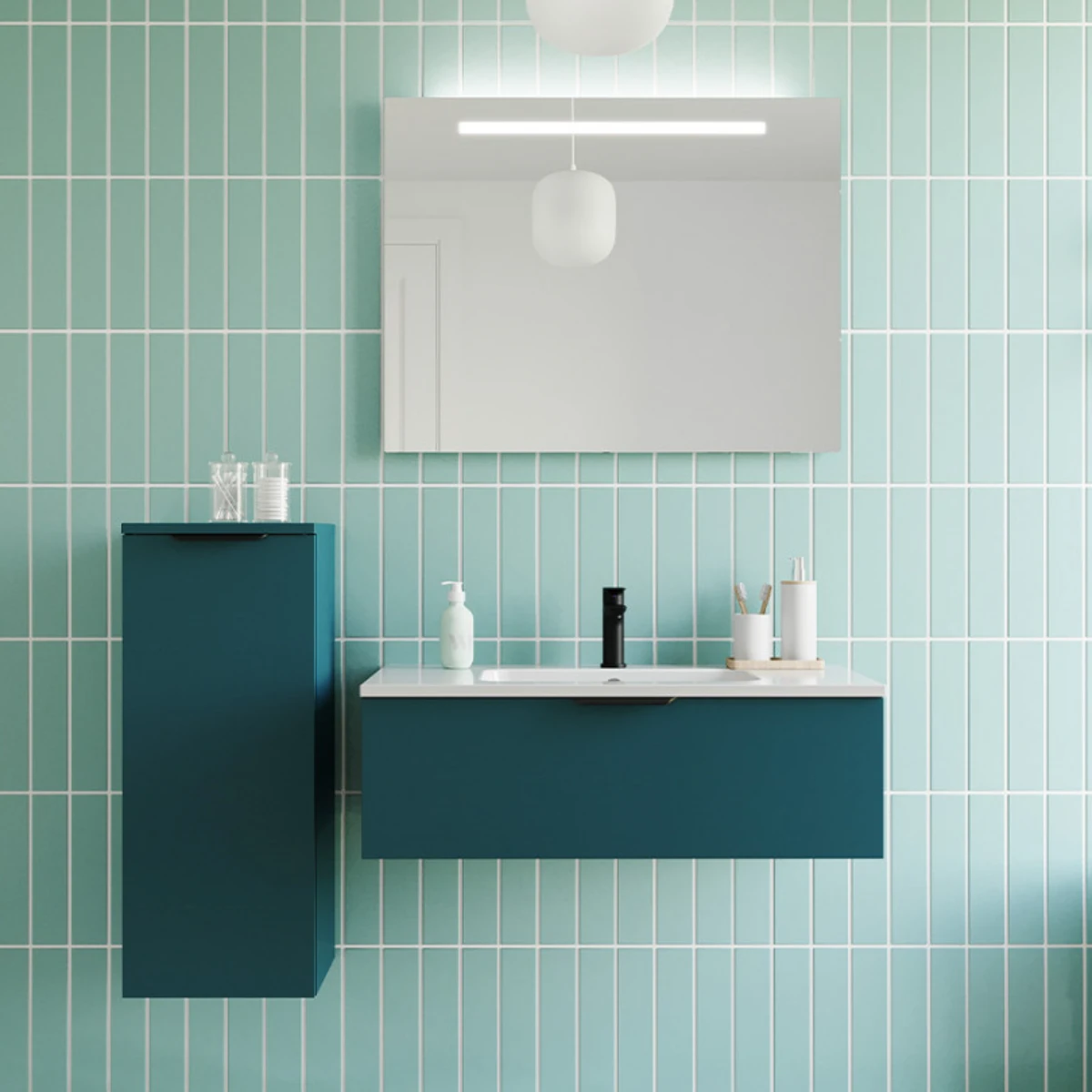 Meuble de salle de bain Elégance 60 cm 2