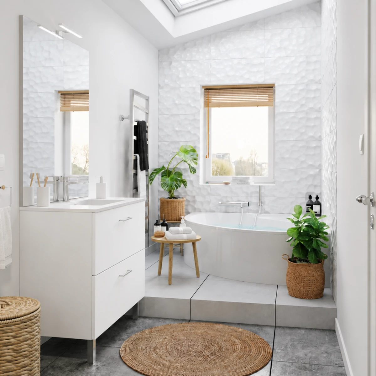 Meuble Salle de bain London 90 cm