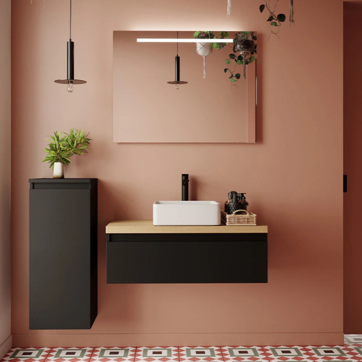 Meuble de salle de bain Vicenza 90cm