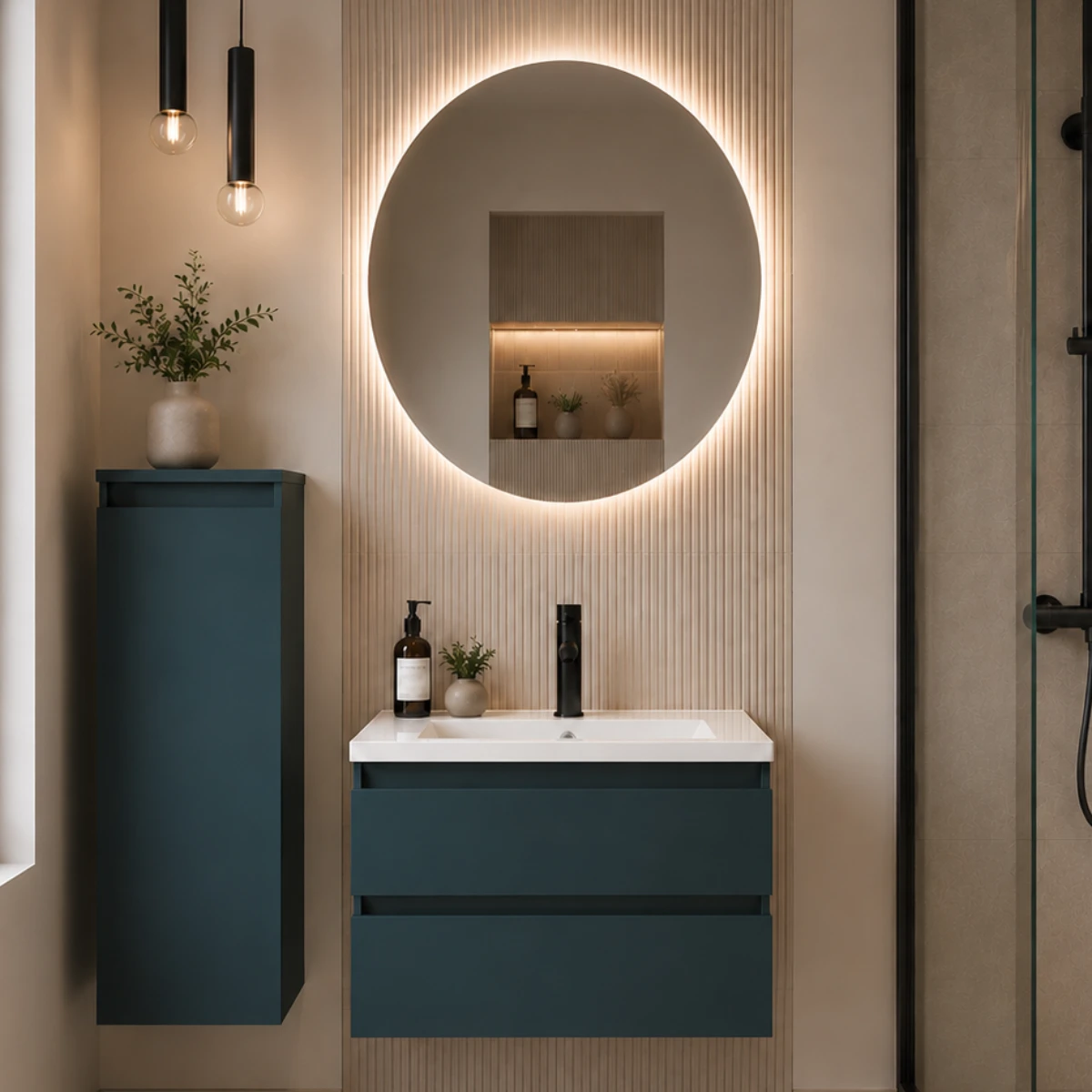 Meuble de salle de bain Vicenza 60cm - Intégrée - Tropical - 2