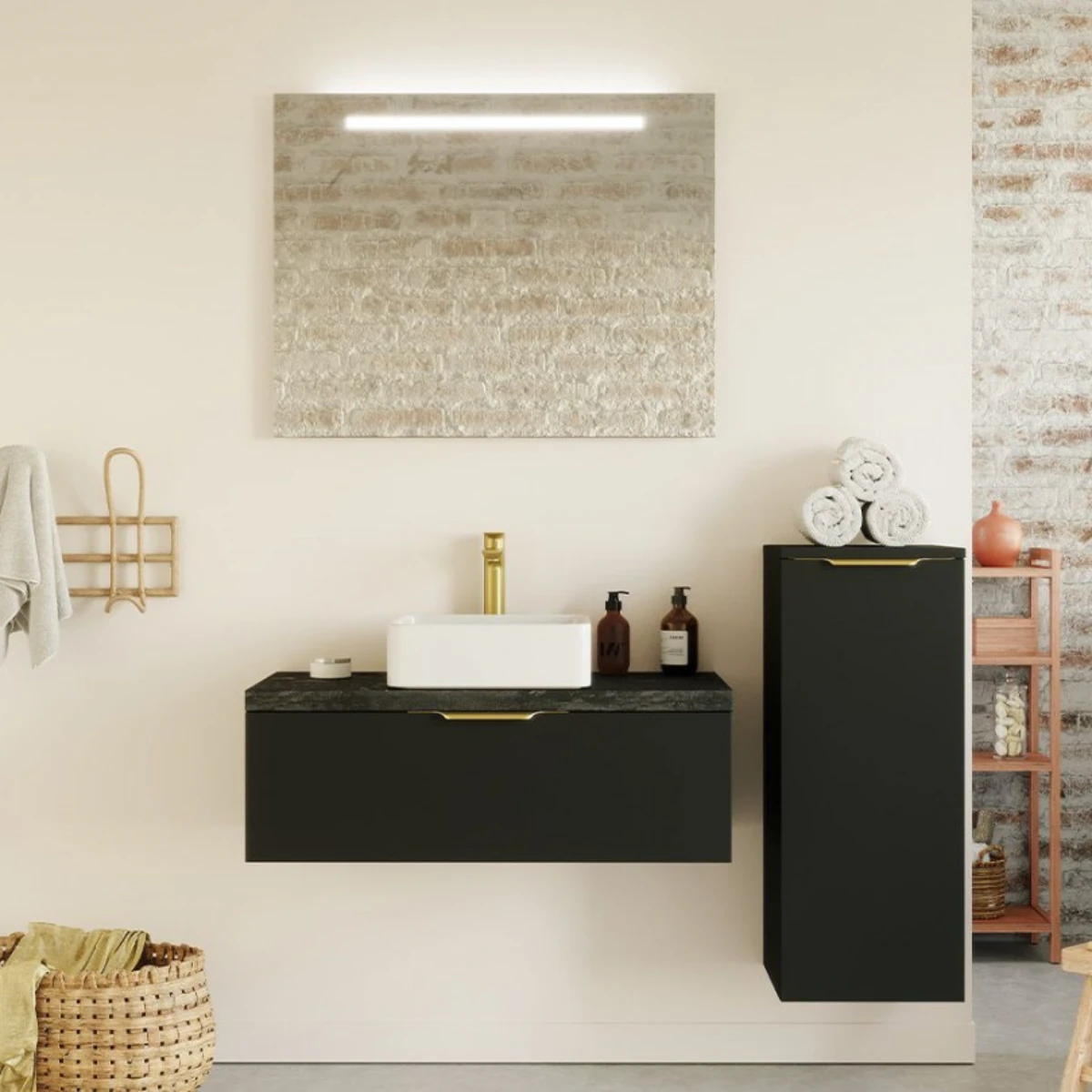 Meuble de salle de bain Elegance 90 cm
