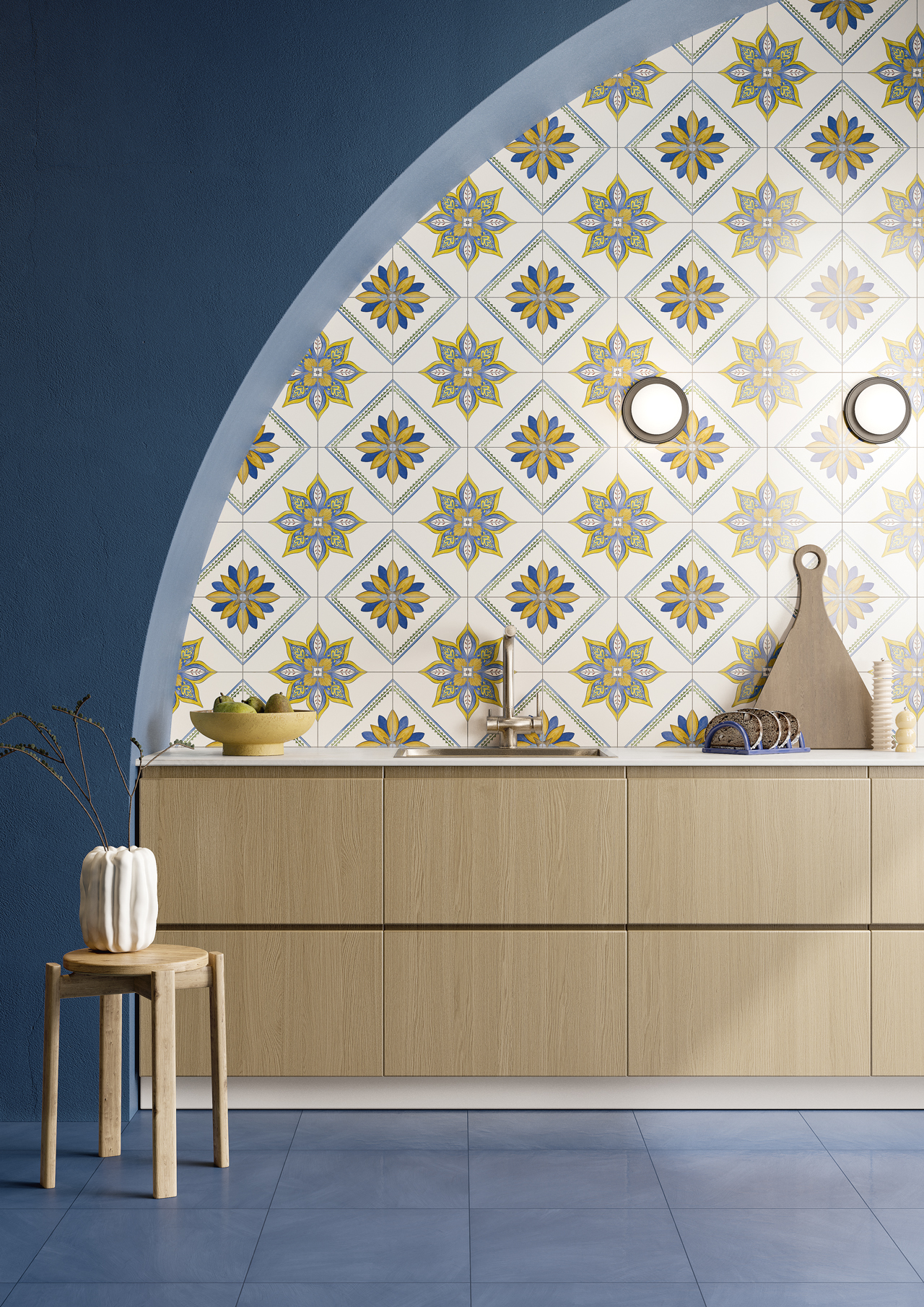 Carrelage Effet carreaux de ciment HABANAH 20x20 2