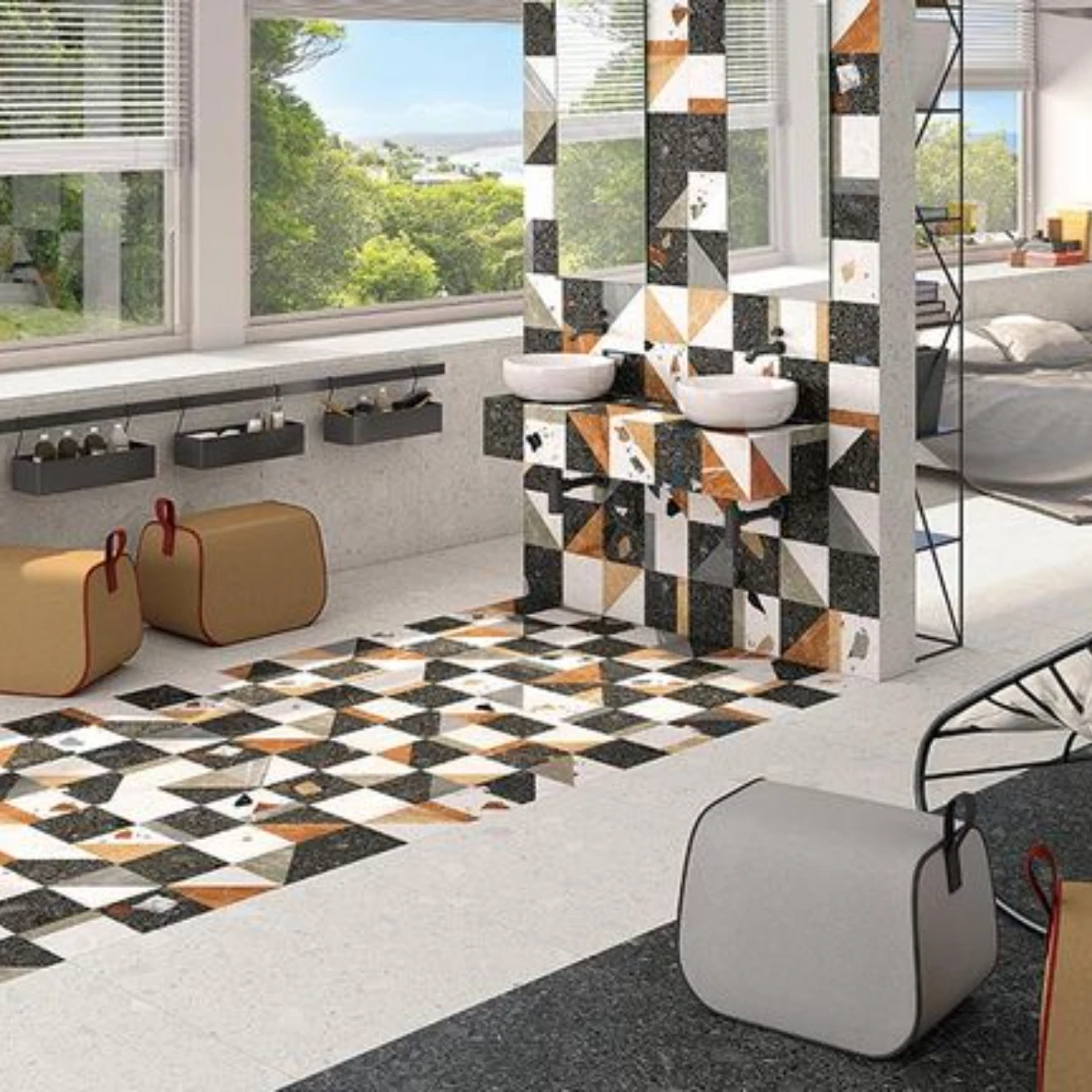 Aspect terrazzo