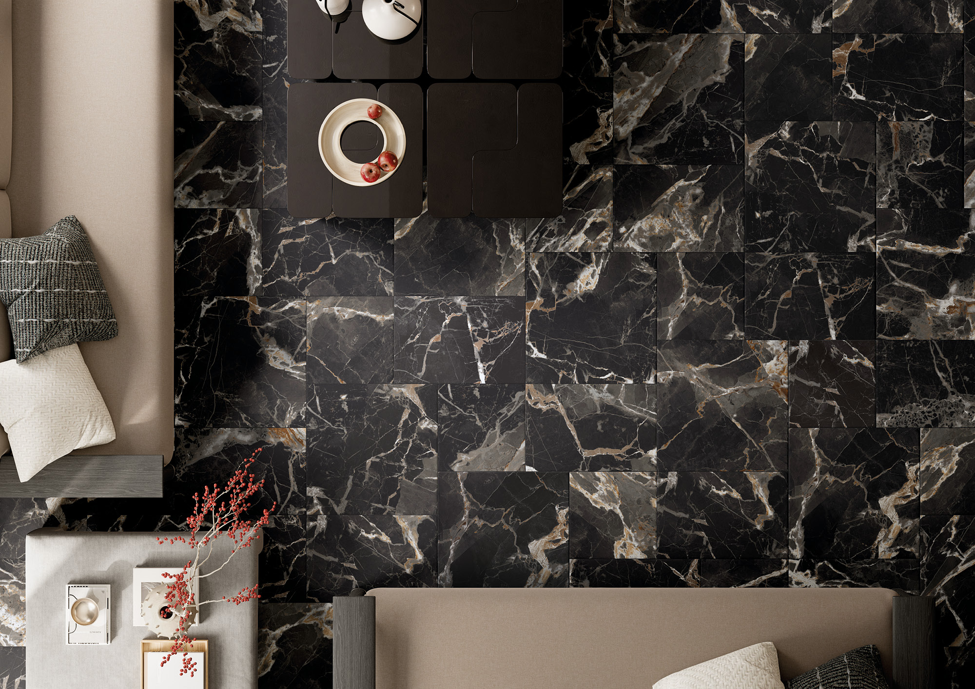 Carrelage aspect marbre Venezia 60x60 2