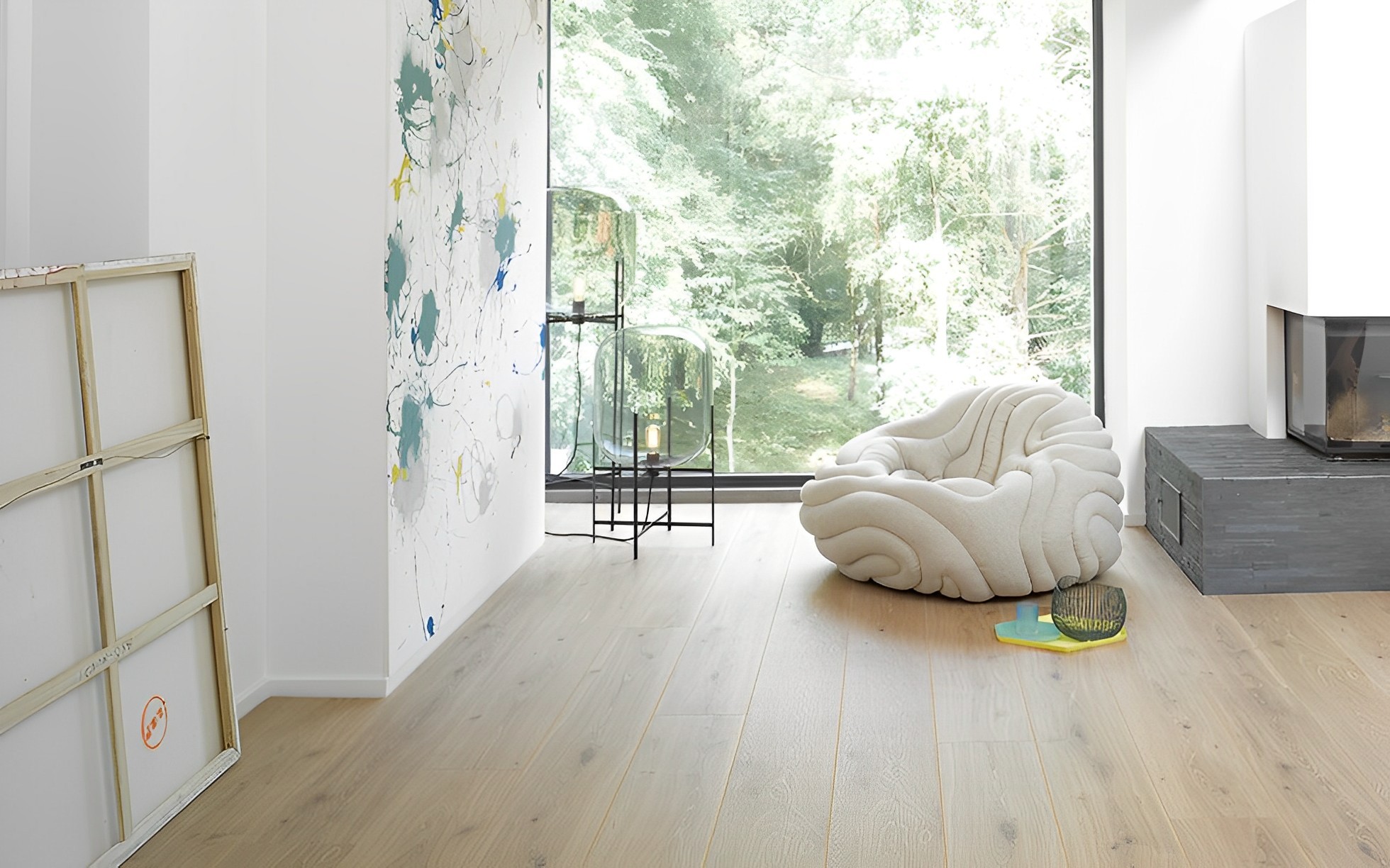Parquet Stratifié Chêne Clair 220x24.3 cm 2