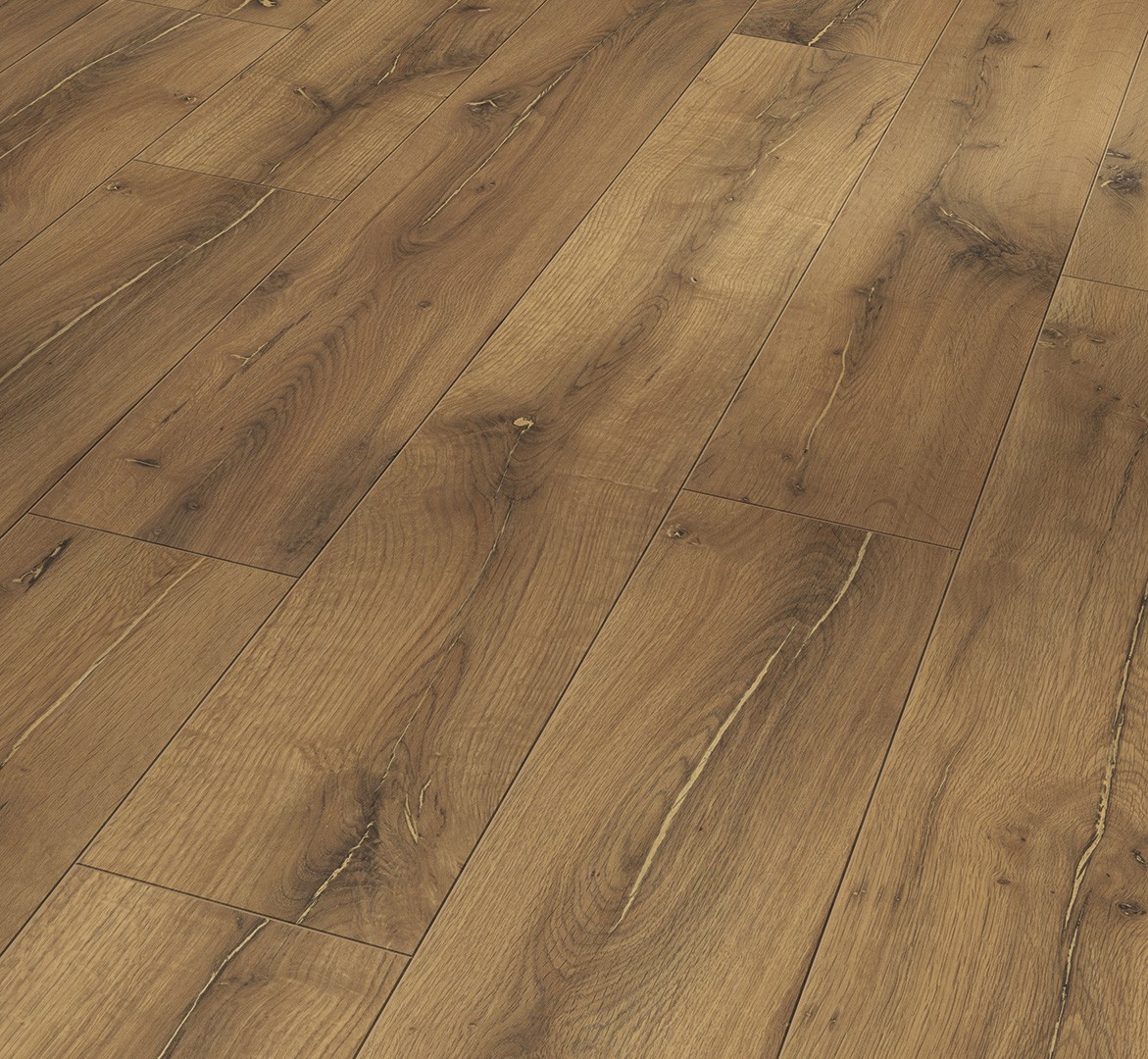 Parquet Stratifié Chêne 128.5x19.4 cm