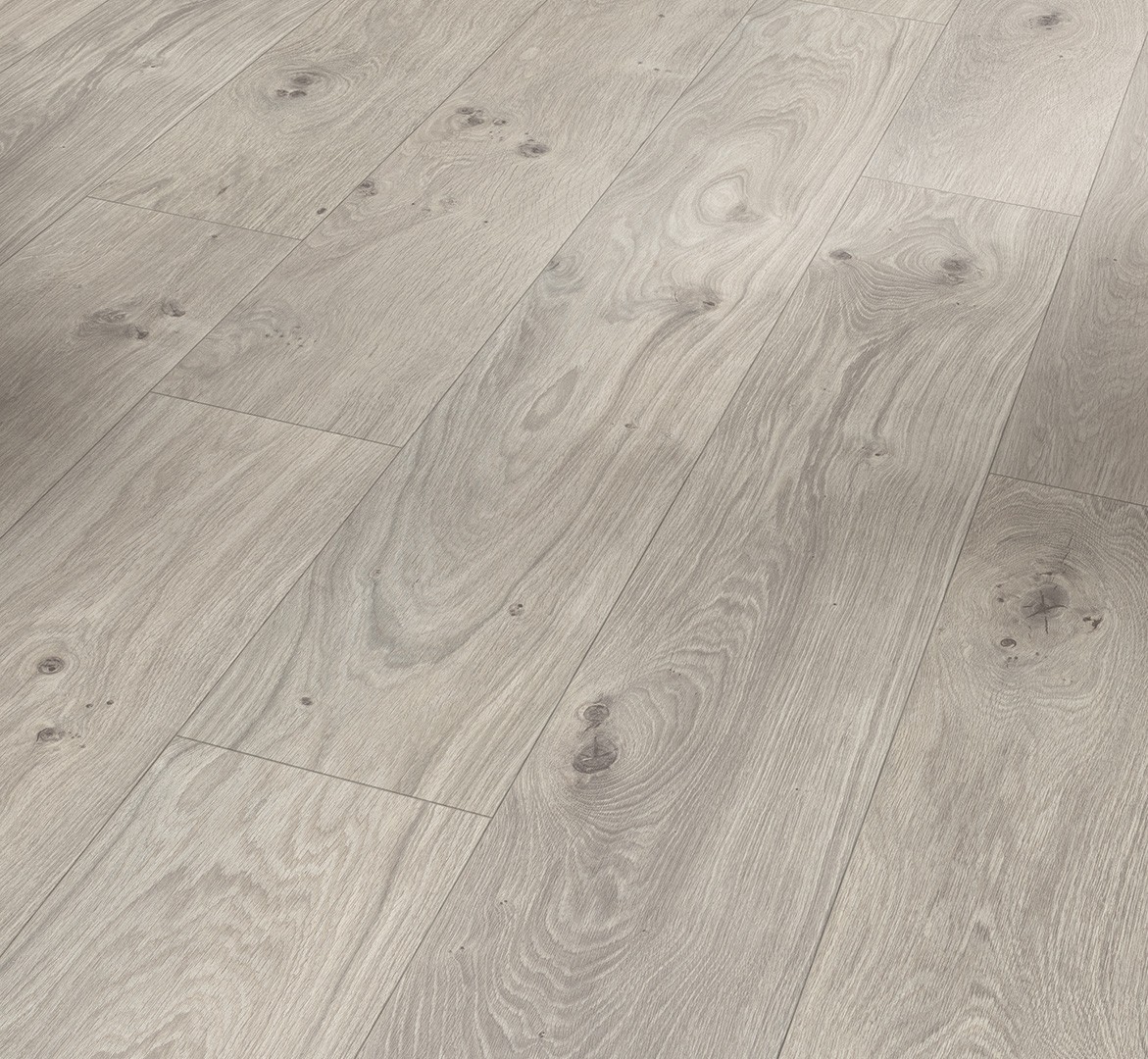 Parquet Stratifié Lame Large Chêne.Gris 128.5x19.4 cm