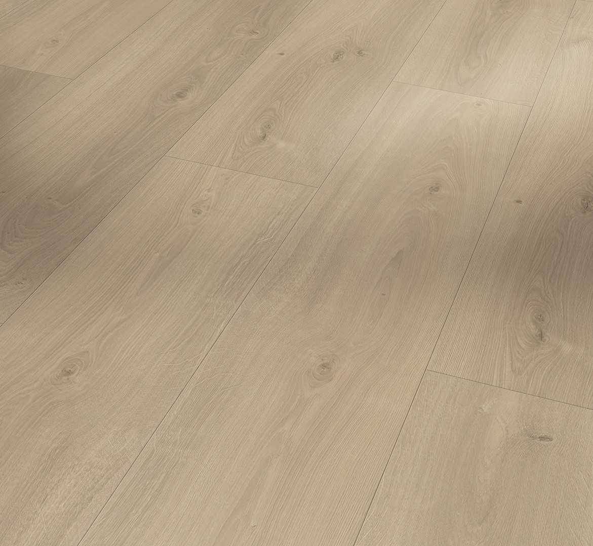 Parquet Stratifié Chêne Clair Poli 128.5x24.3 cm