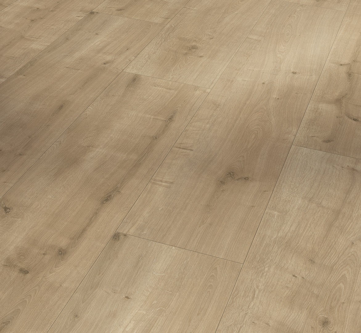 Parquet Stratifié Satiné Chêne Poli 128.5x24.3 cm