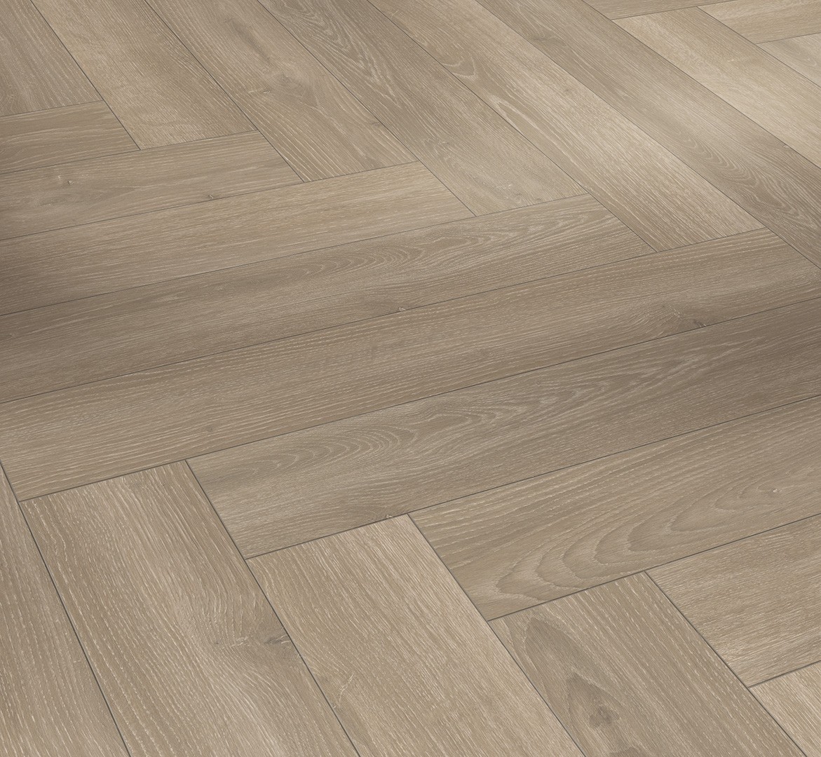 Parquet Stratifié naturelle Chêne.Gris 85.8x14.3 cm