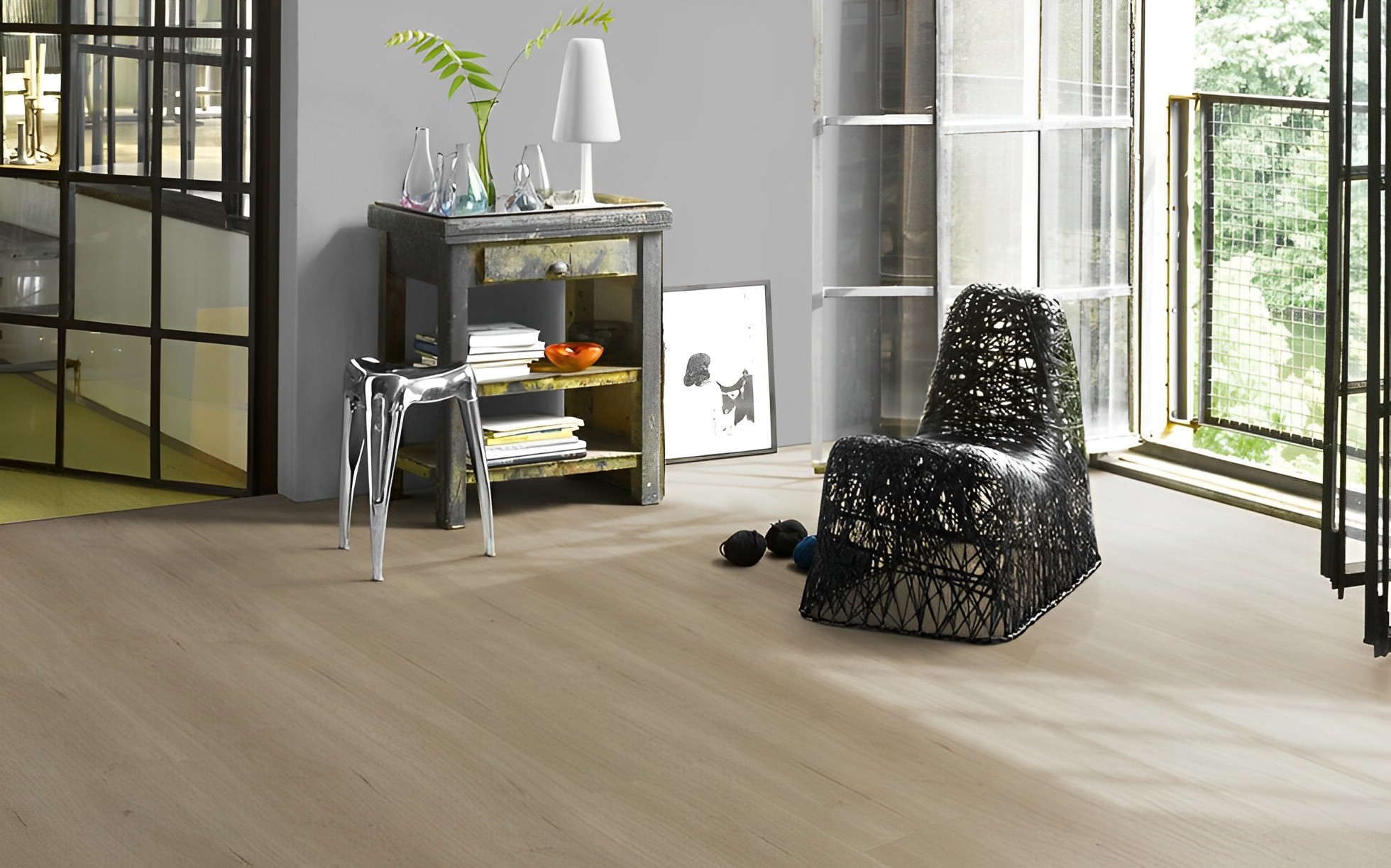 Parquet Stratifié Chêne.Naturel 220x24.3 cm 2