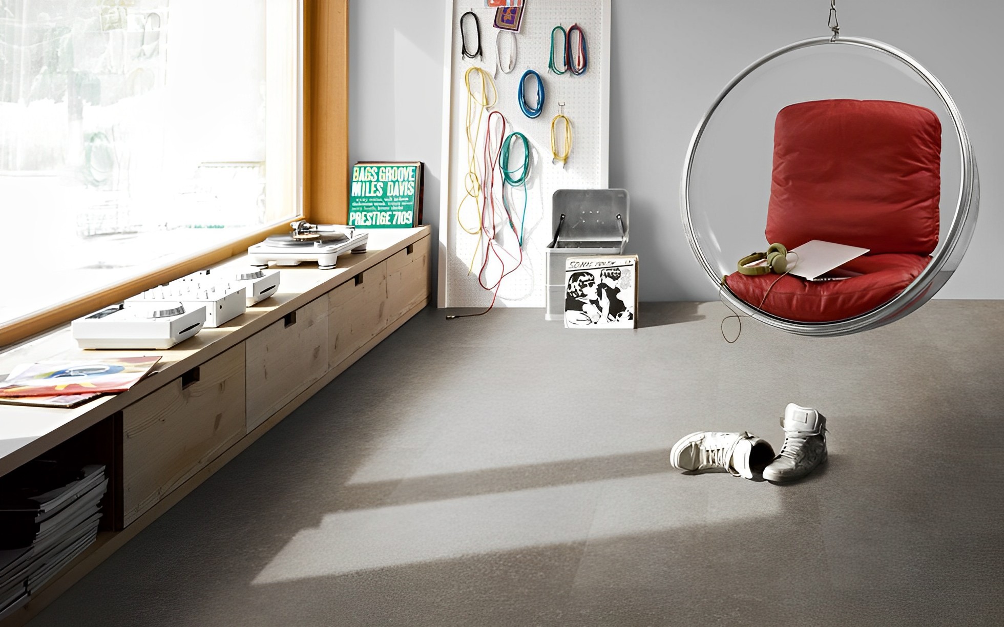 Parquet Stratifié Gris.Granit 85.3x40 cm 2