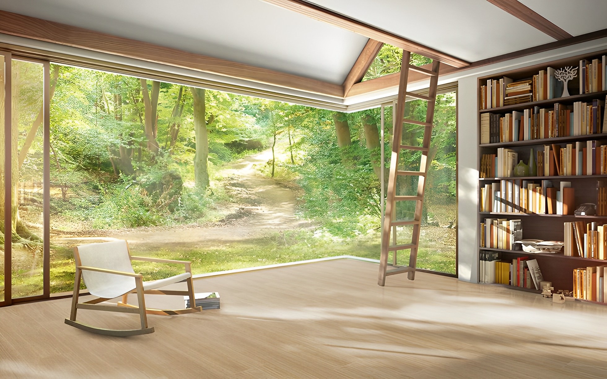 Parquet Stratifié Satiné Chêne 128.5x24.3 cm 2