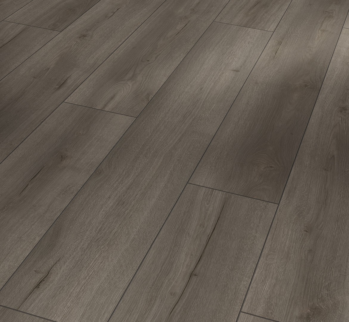 Parquet Stratifié Chêne.Fumé 128.5x19.4 cm