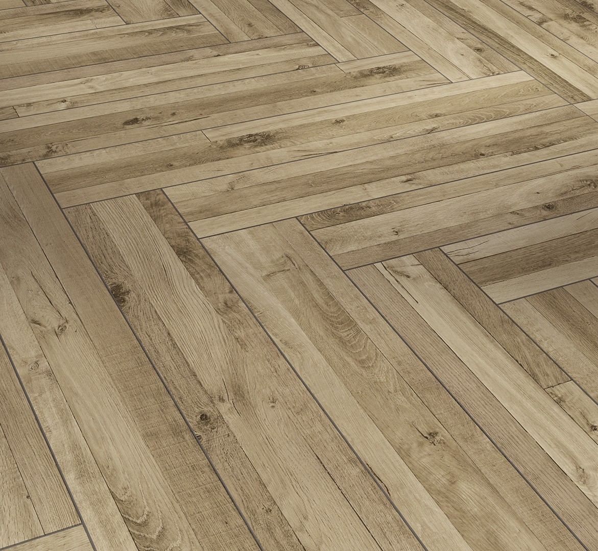 Parquet Stratifié Chêne Mix 85.8x14.3 cm