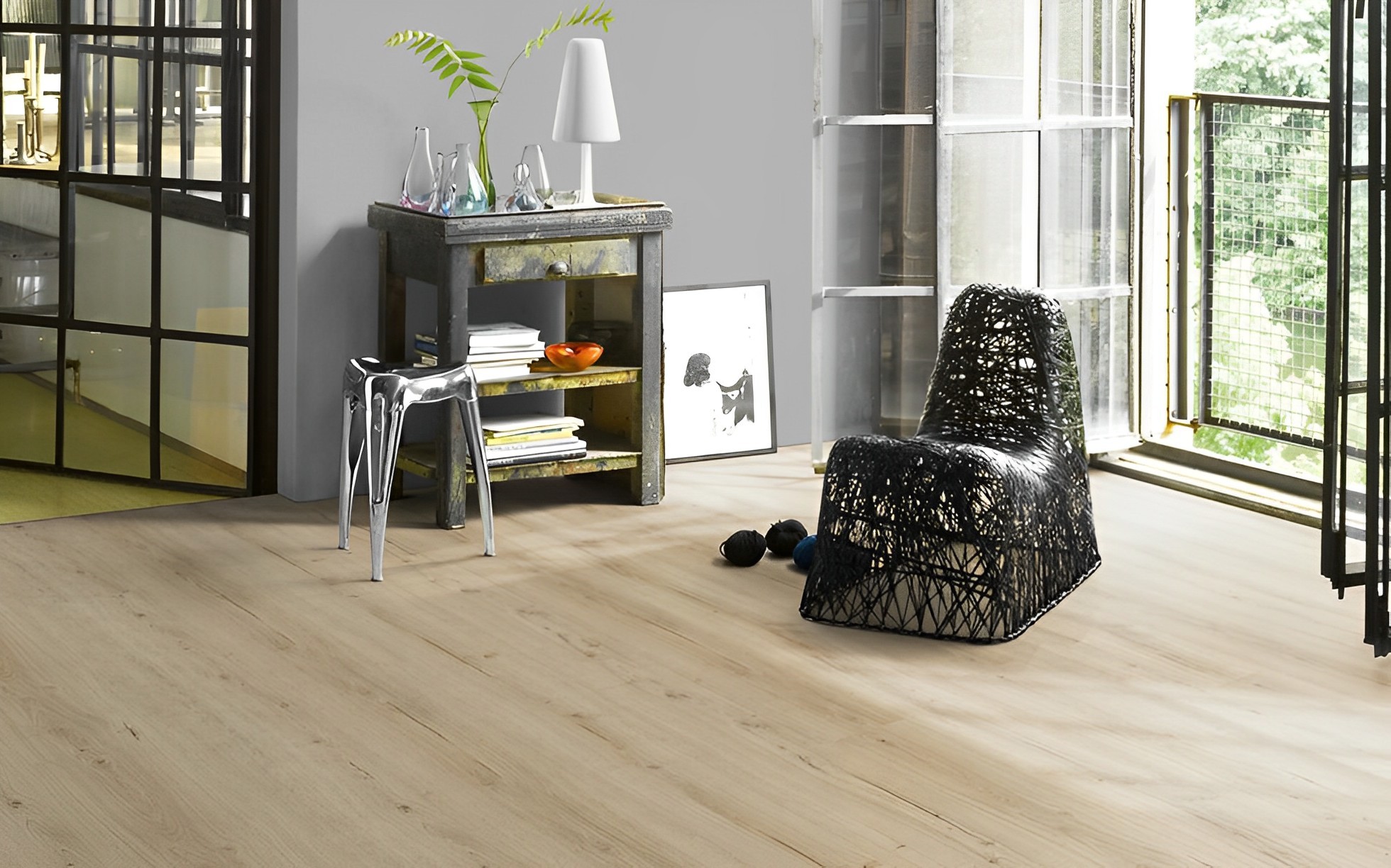 Parquet Stratifié Chêne 220x24.3 cm 2