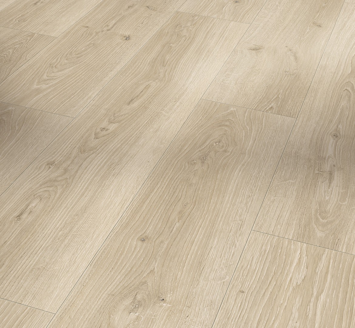 Parquet Stratifié naturelle Chêne.Poli 128.5x24.3 cm