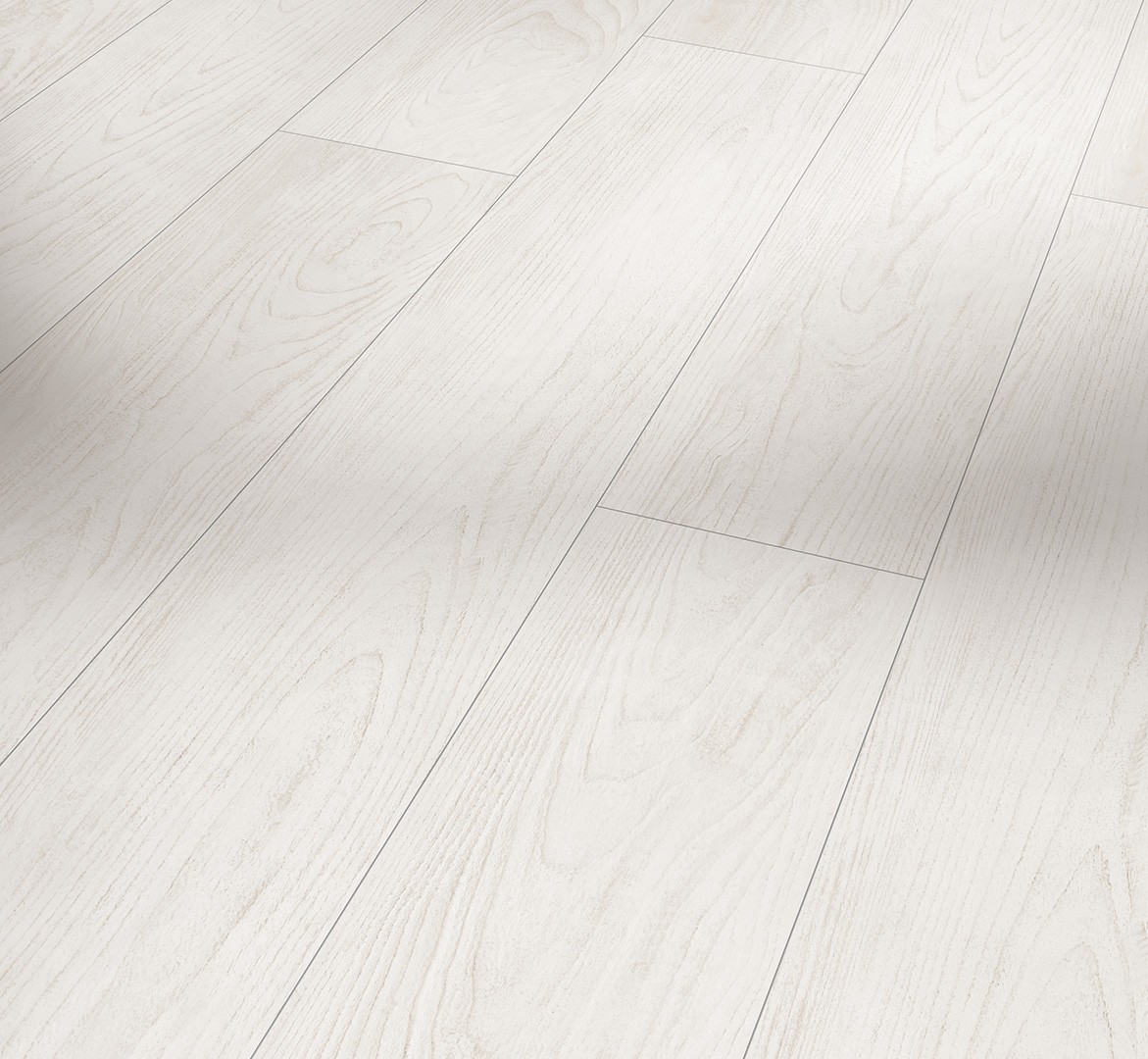 Lame et dalles PVC Naturelle Blanc 152.2x22.5 cm